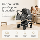 Poussette 3 en 1 Aubine