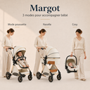 Poussette 3 en 1 Margot