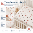 Lot de 2 draps housses cododo essentiel