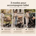 Poussette 3 en 1 Aubine