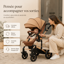 Poussette 3 en 1 Aubine