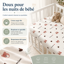 Lot de 2 draps housses cododo essentiel