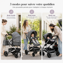 Poussette 3 en 1 Aubine