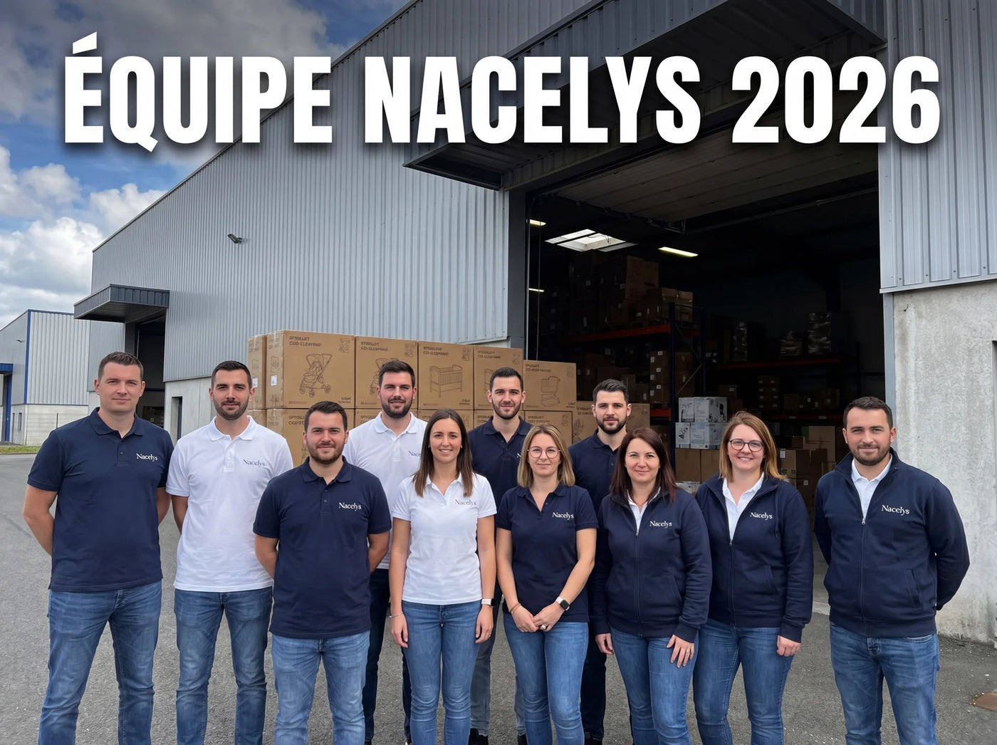 Parent avec les essentiels de naissance Nacelys